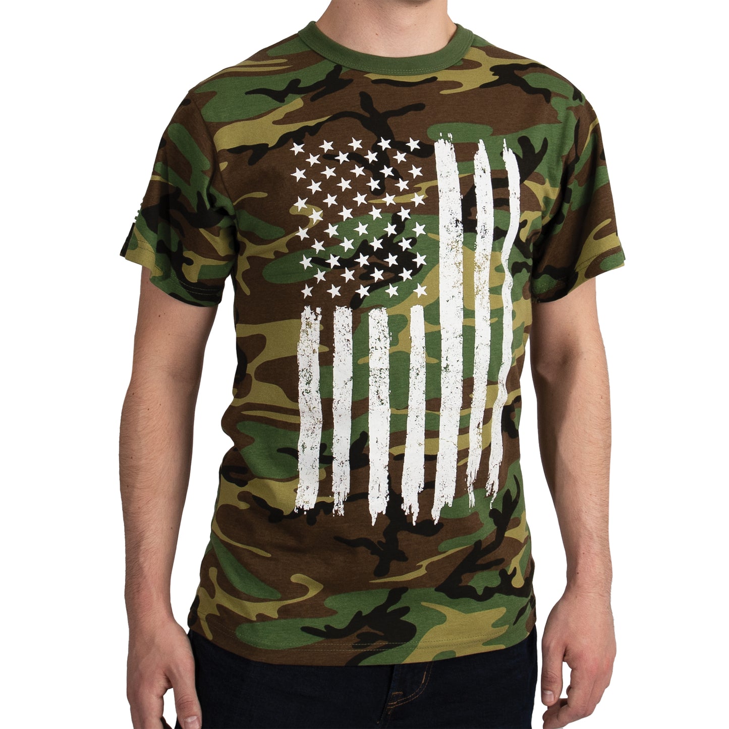 Rothco Camo US Flag T-Shirt