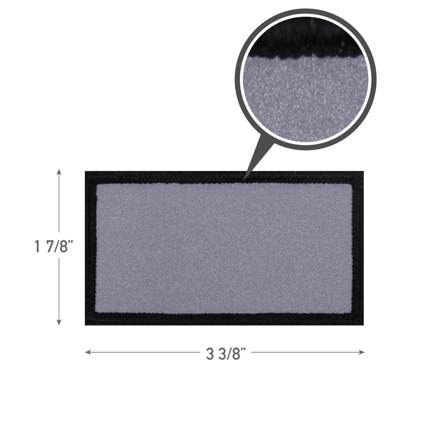 Rothco Reflective Patch With Hook Back