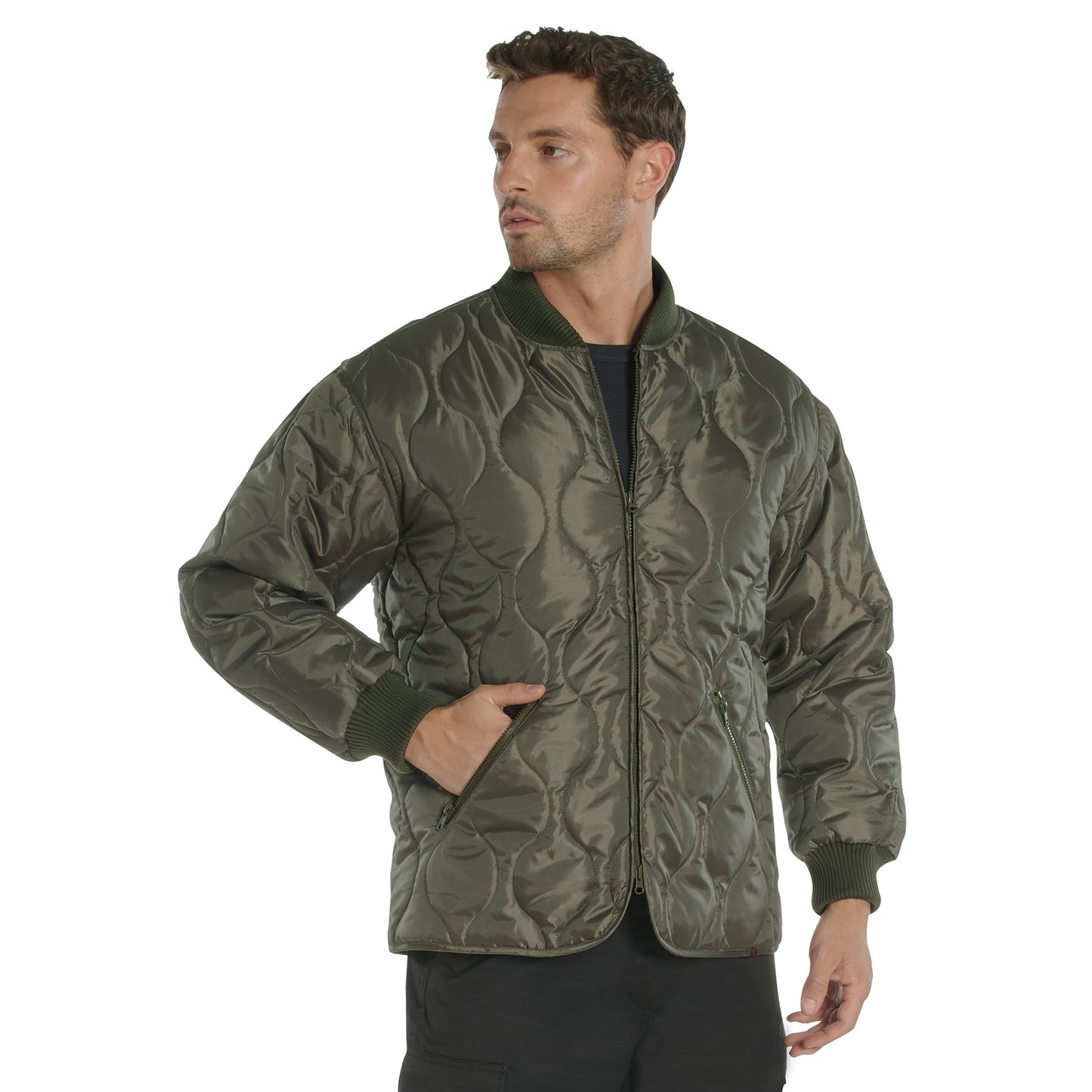 Rothco Concealed Carry Quilted Woobie Jacket