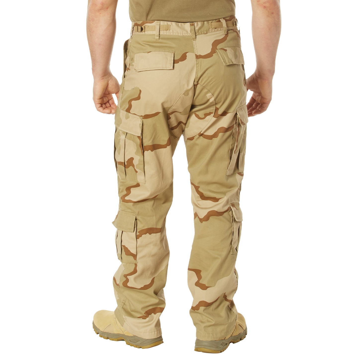 Rothco Vintage Camo Paratrooper Fatigue Pants - Tri Color Desert Camo