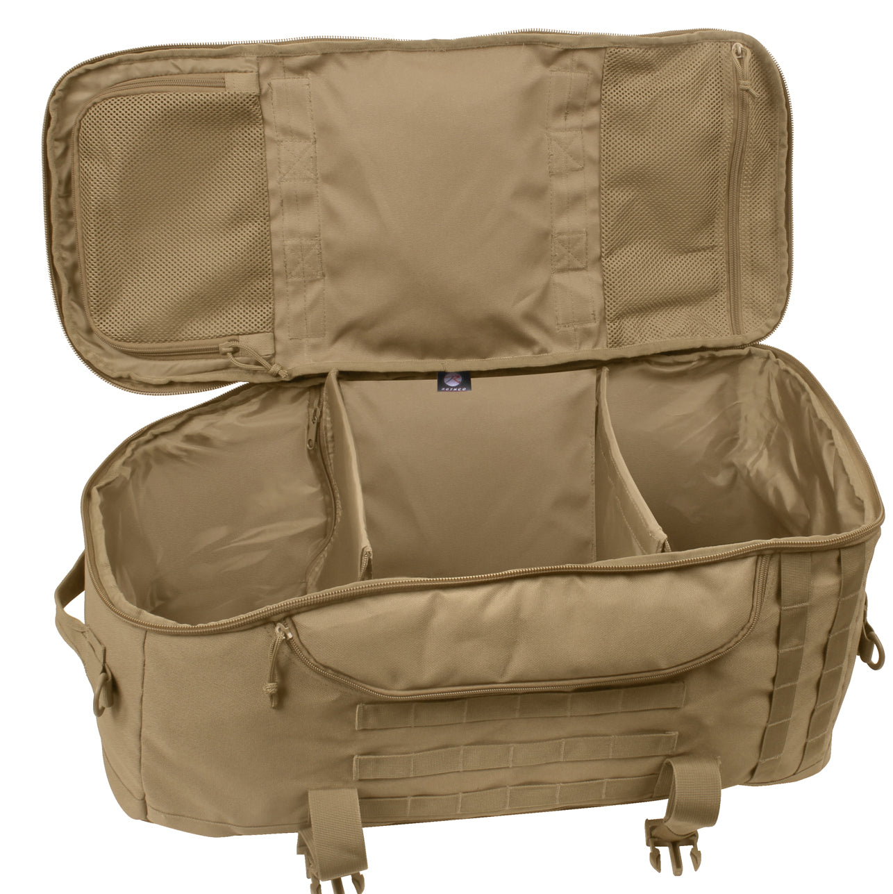 Rothco 3-In-1 Convertible Mission Travel Duffle Bag Backpack