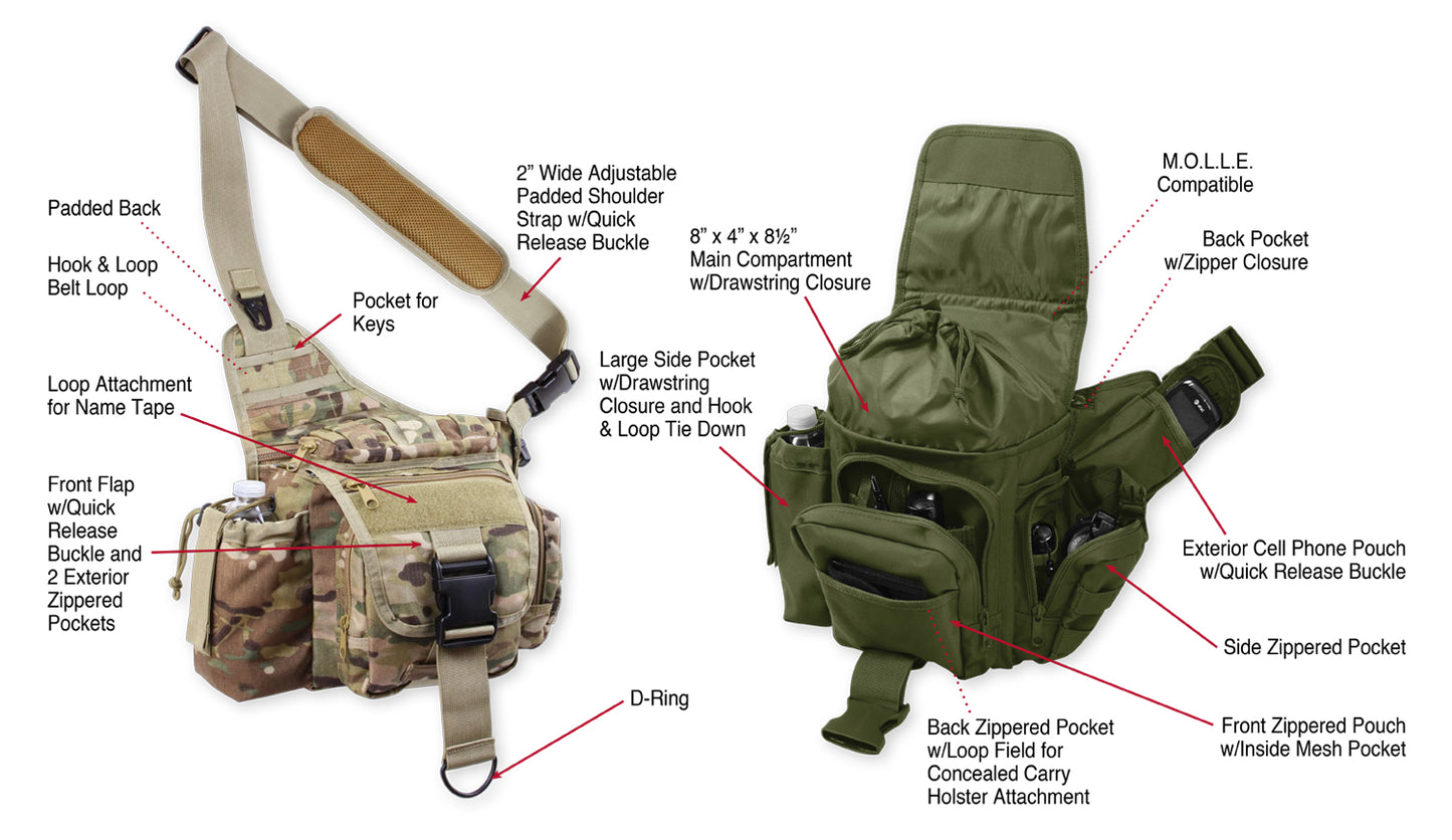 Rothco Advanced Tactical Shoulder Bag