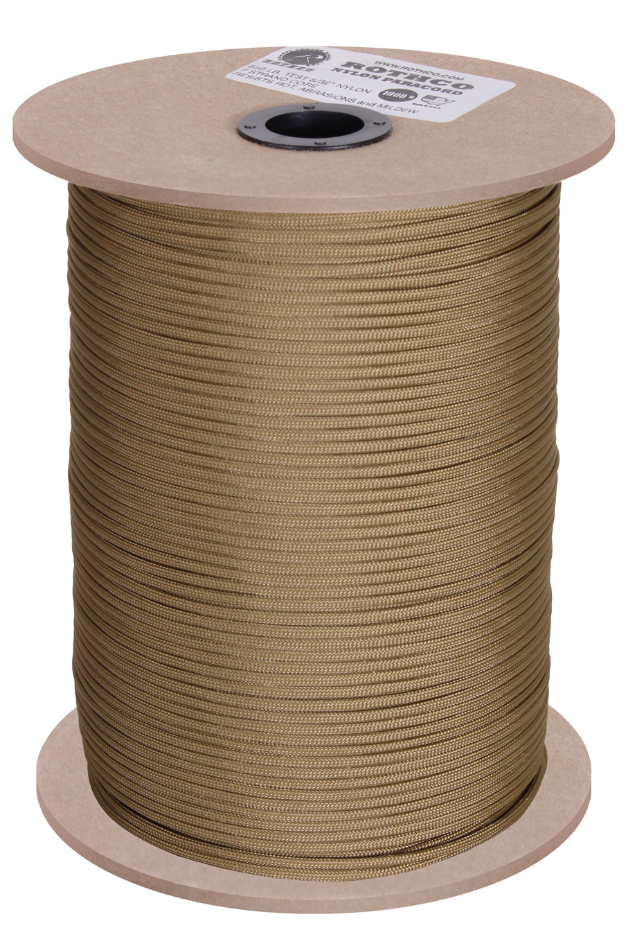 Rothco Nylon Paracord 550lb 1000 Foot Spool
