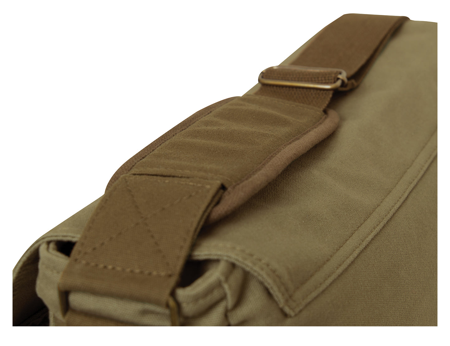 Rothco Deluxe Vintage Canvas Messenger Bag - Olive Drab