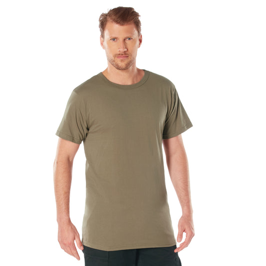 Rothco Solid Color 100% Cotton T-Shirt - Military Colors