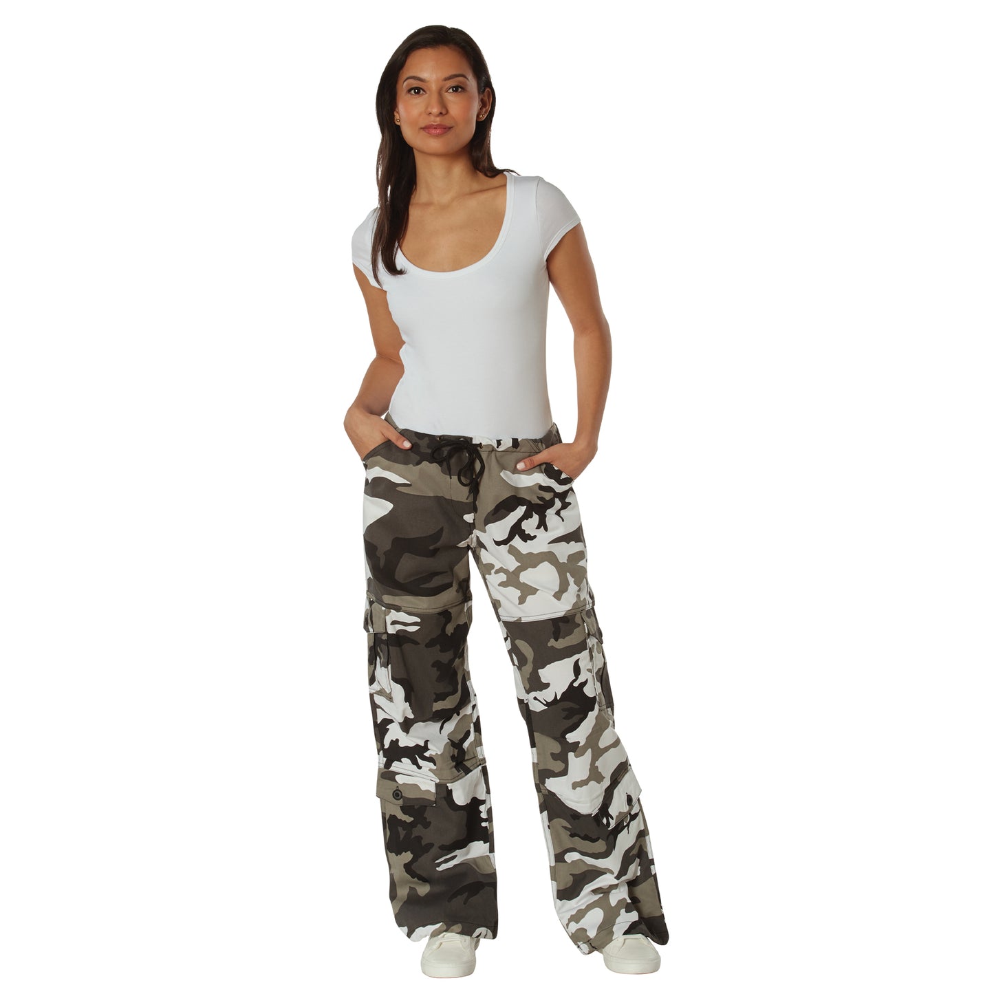 Rothco Womens Paratrooper Colored Camo Fatigues - City Camo