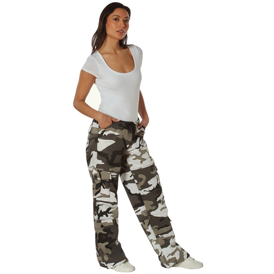 Rothco Womens Paratrooper Colored Camo Fatigues - City Camo