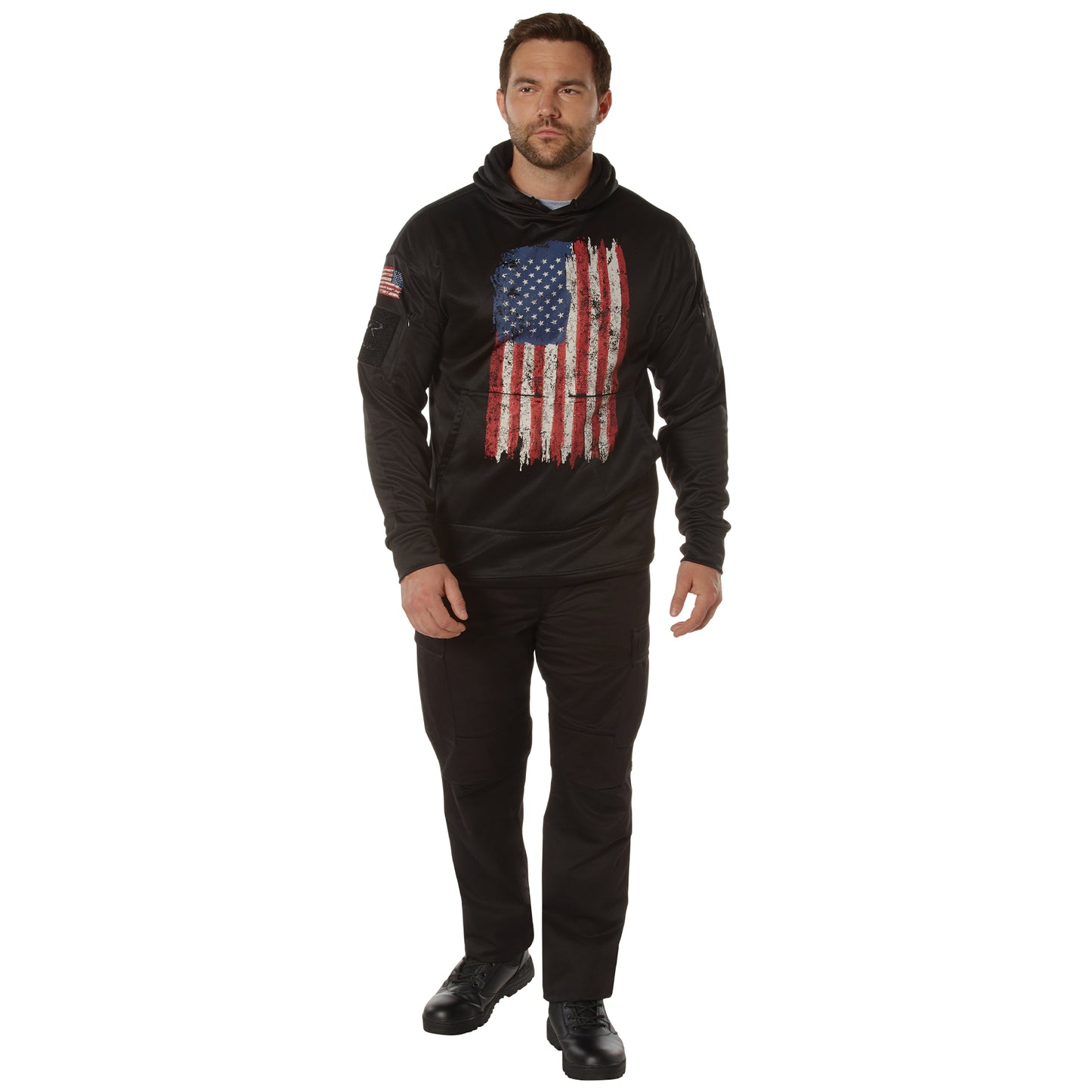 Rothco U.S. Flag Concealed Carry Hoodie
