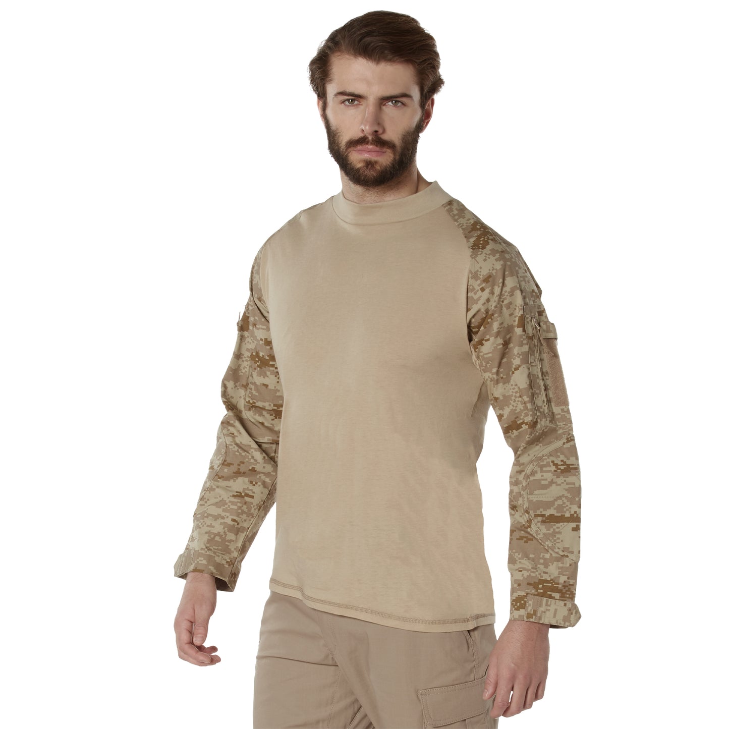Rothco Tactical Airsoft Combat Shirt - Desert Digital Camo