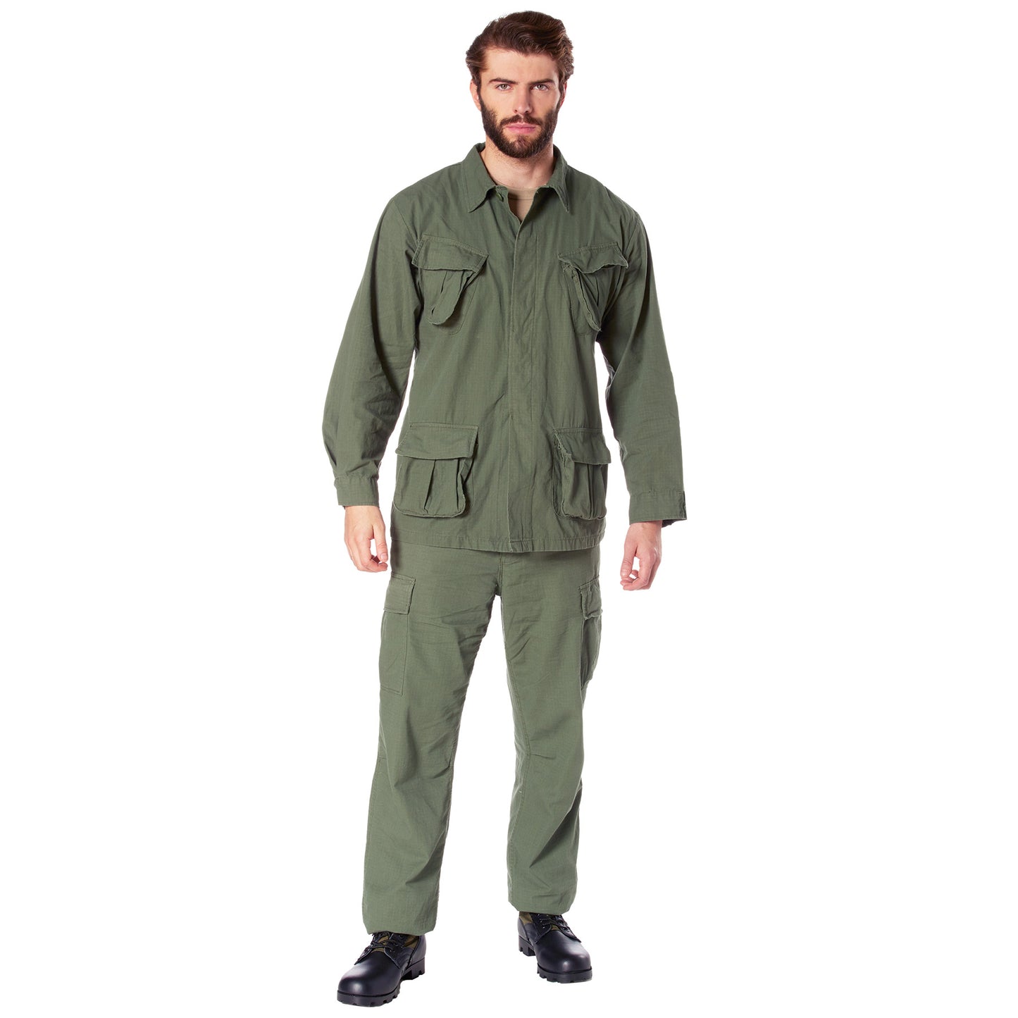 Rothco Vintage Vietnam Fatigue Shirt Rip Stop