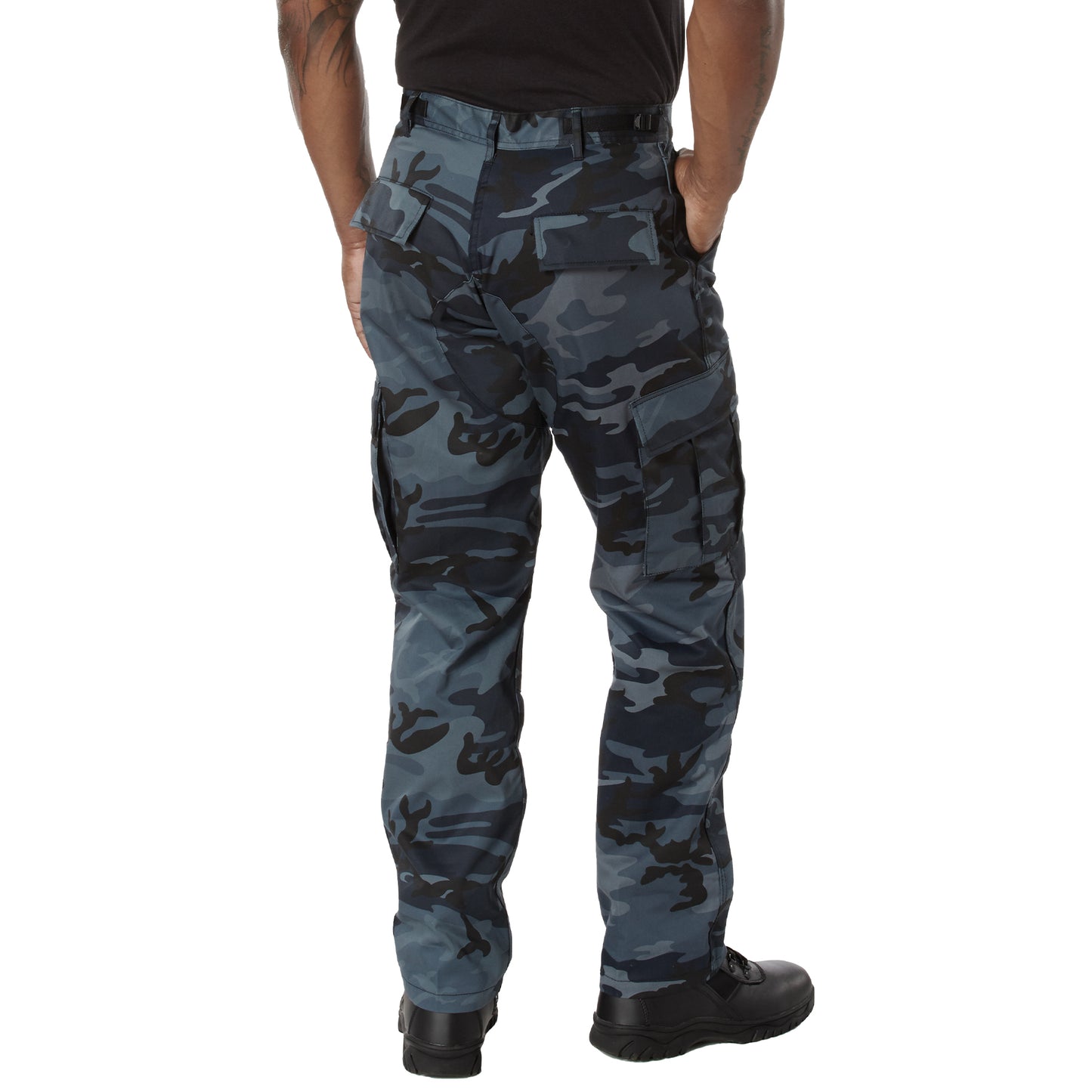 Rothco Color Camo Tactical BDU Pants - Dark Blue Camo