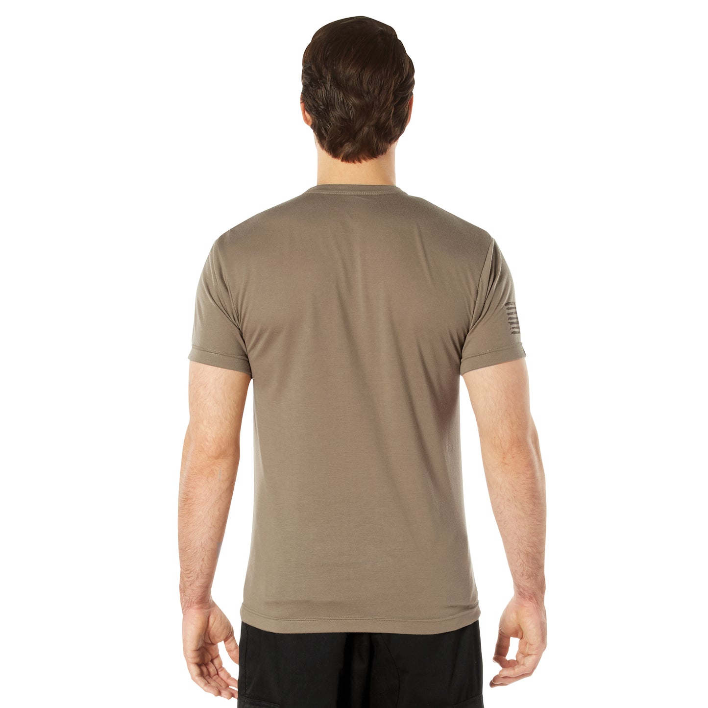 Rothco USMC Eagle, Globe, & Anchor Moisture Wicking T-Shirt - AR 670-1 Coyote Brown