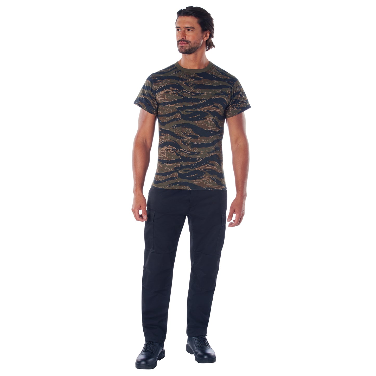 Rothco Camo T-Shirt - Tiger Stripe Camo