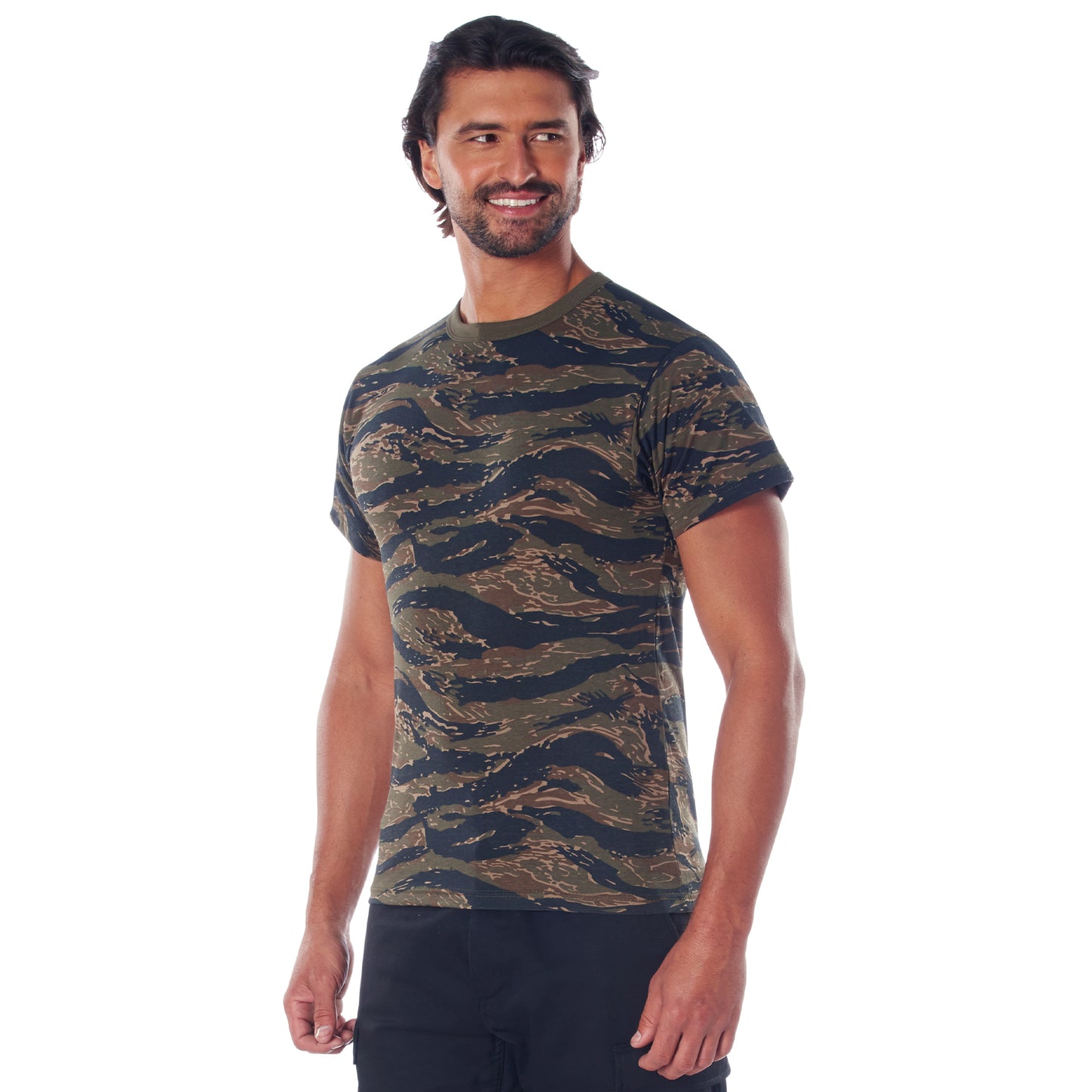 Rothco Camo T-Shirt - Tiger Stripe Camo