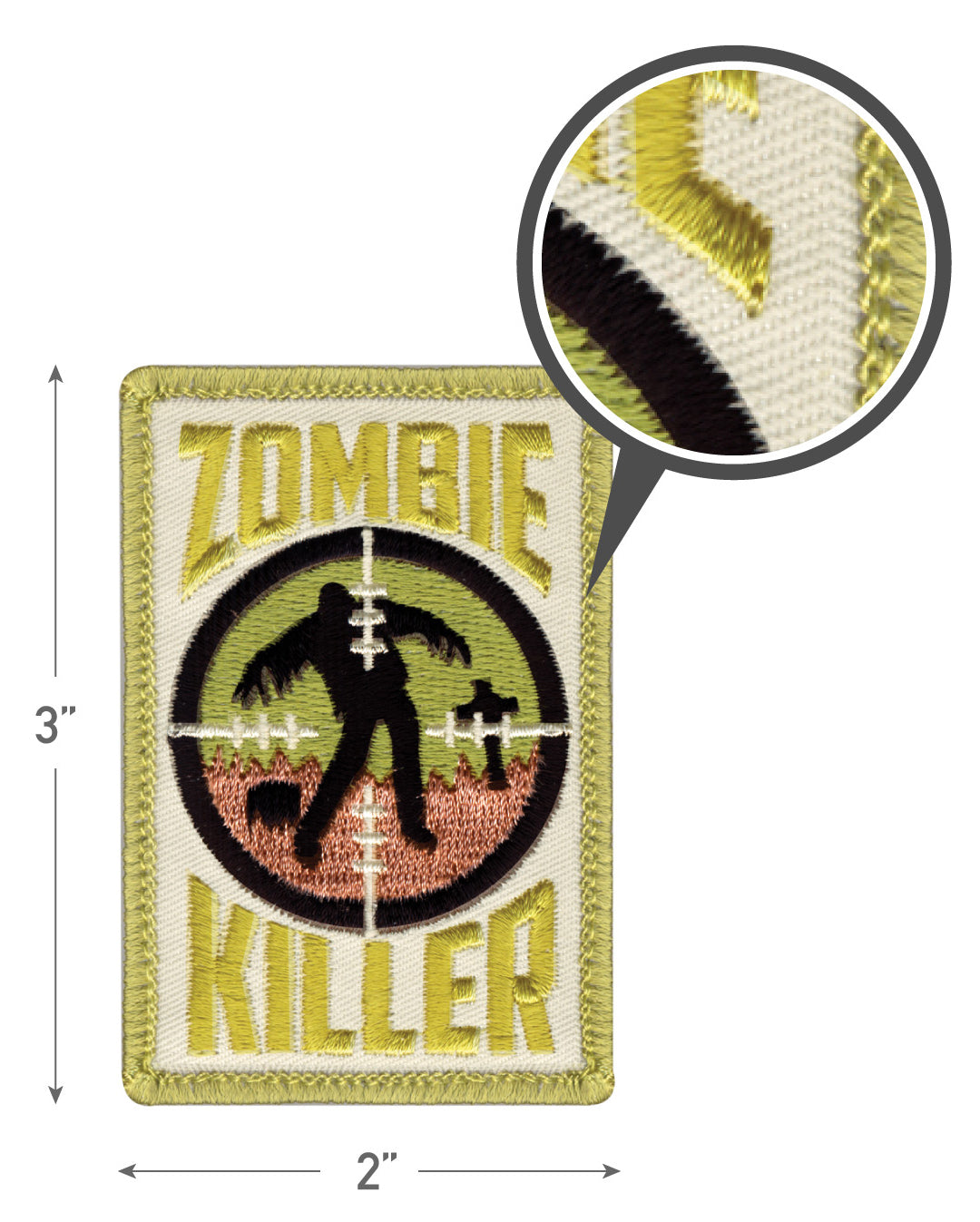Rothco Zombie Killer Morale Patch