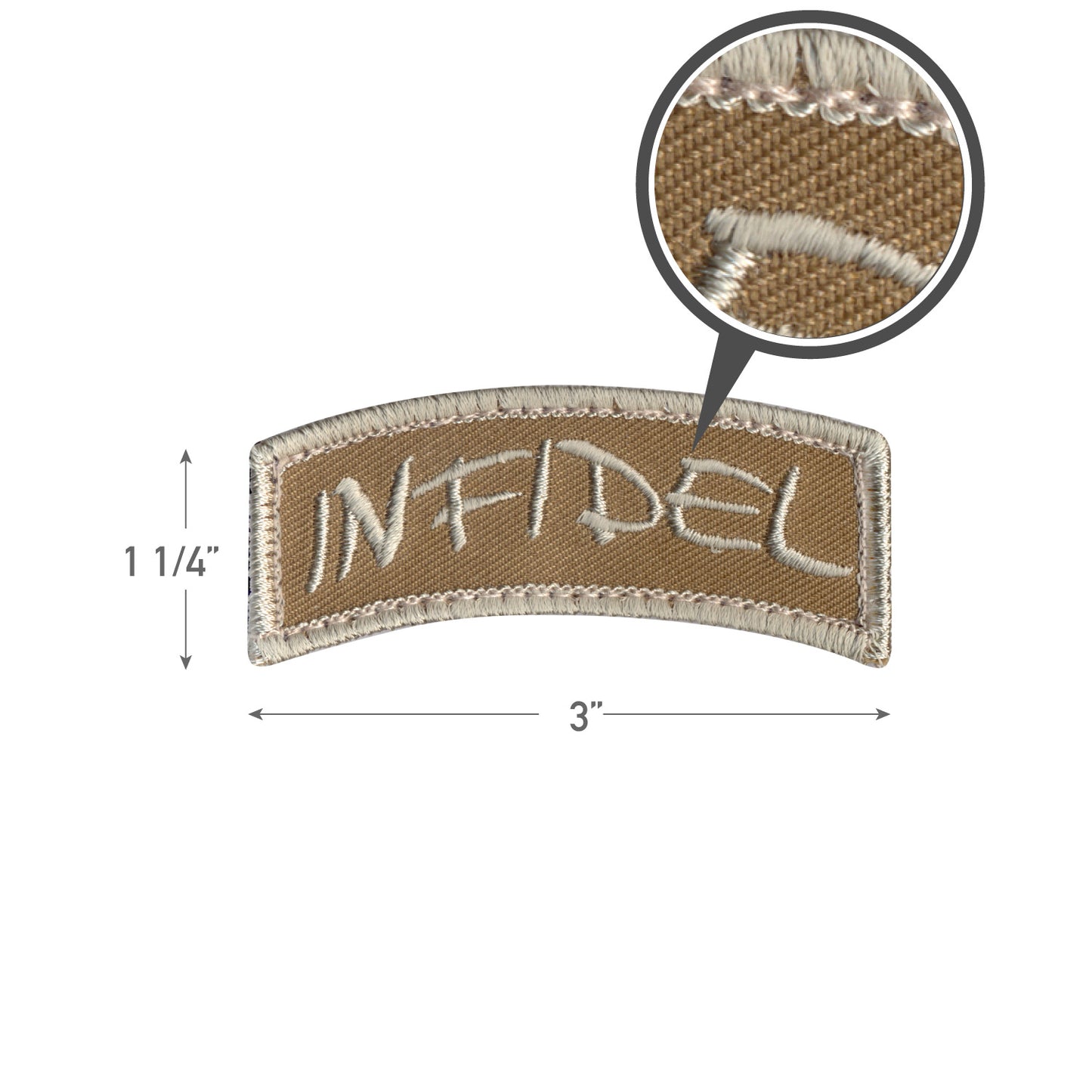 Rothco Infidel Shoulder Morale Patch