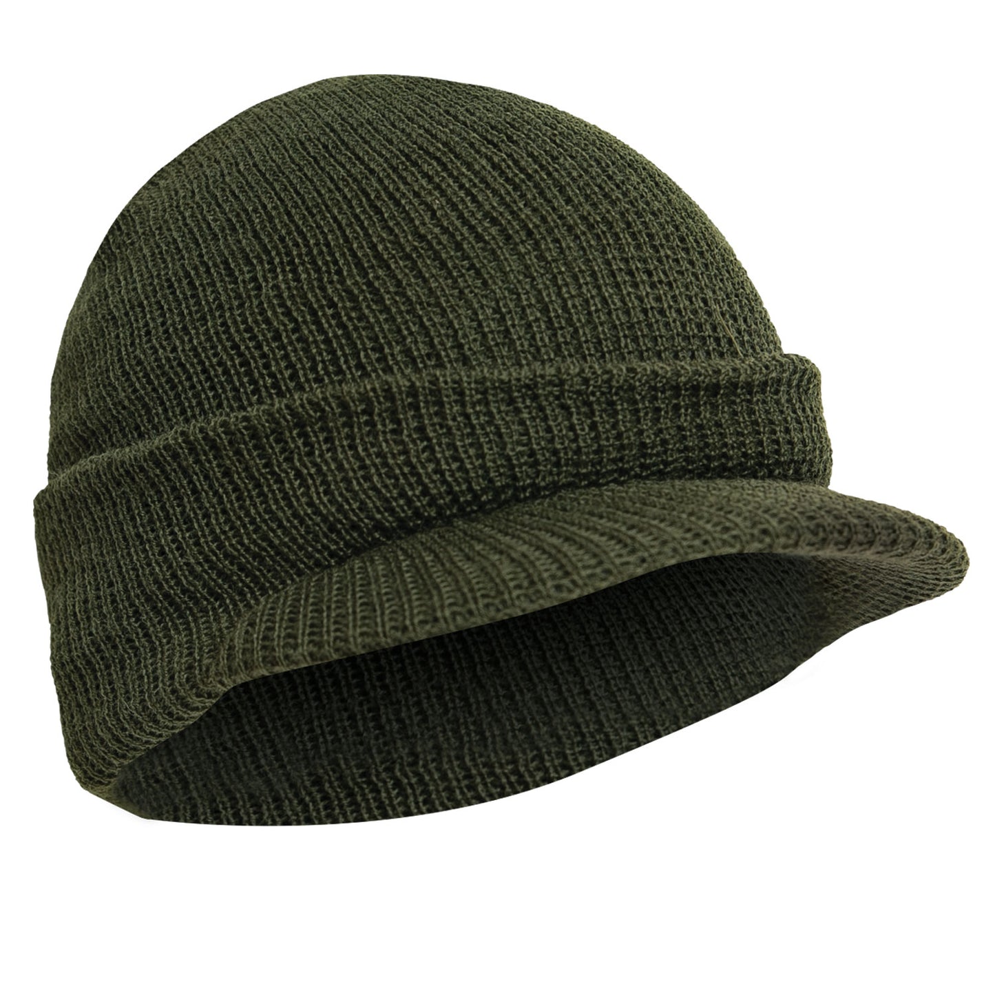 Rothco Genuine G.I. Wool Watch Cap with Brim