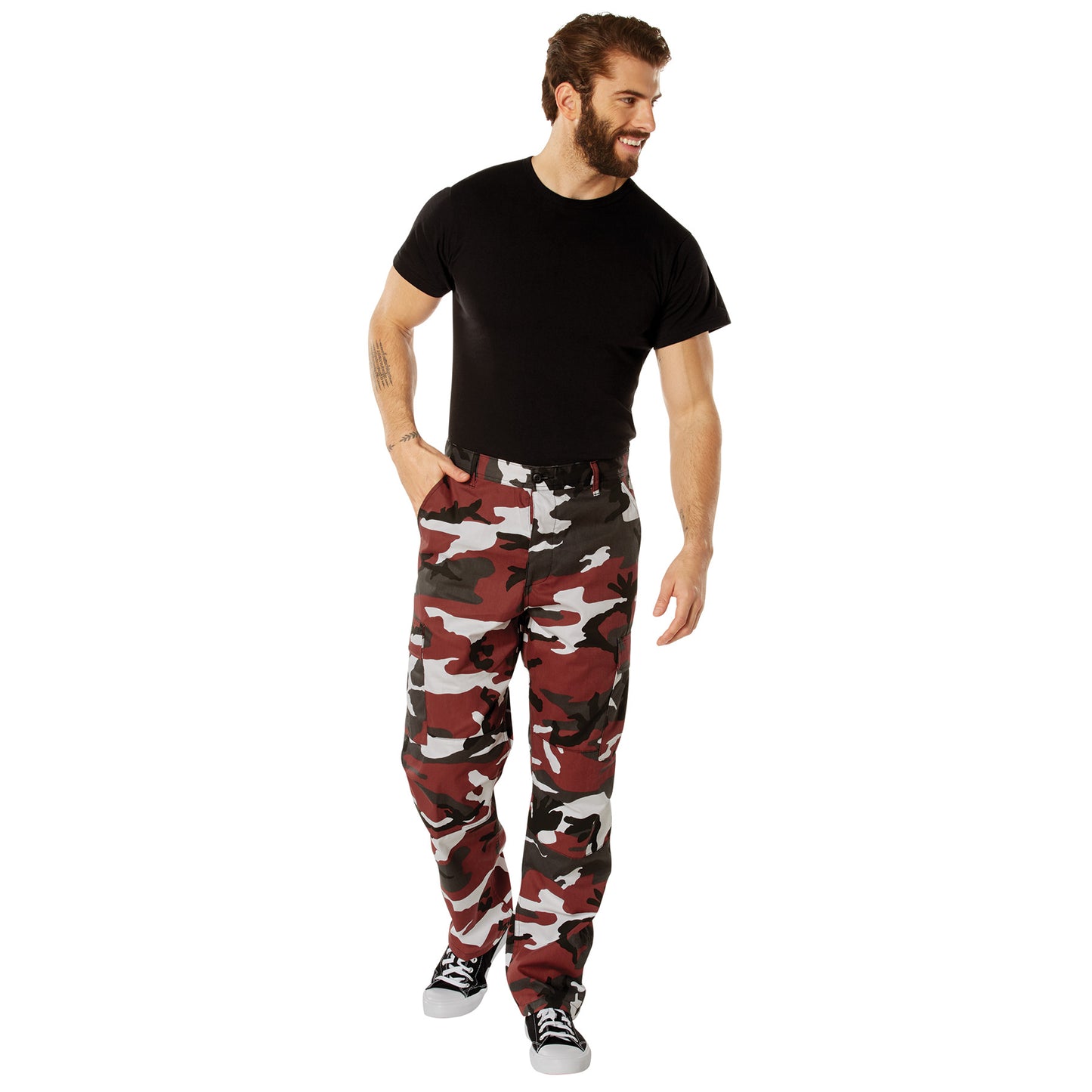 Rothco Color Camo Tactical BDU Pants - Red Camo