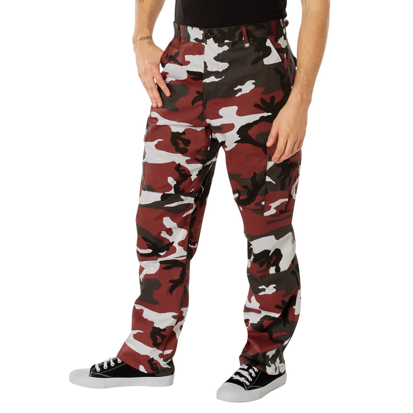 Rothco Color Camo Tactical BDU Pants - Red Camo