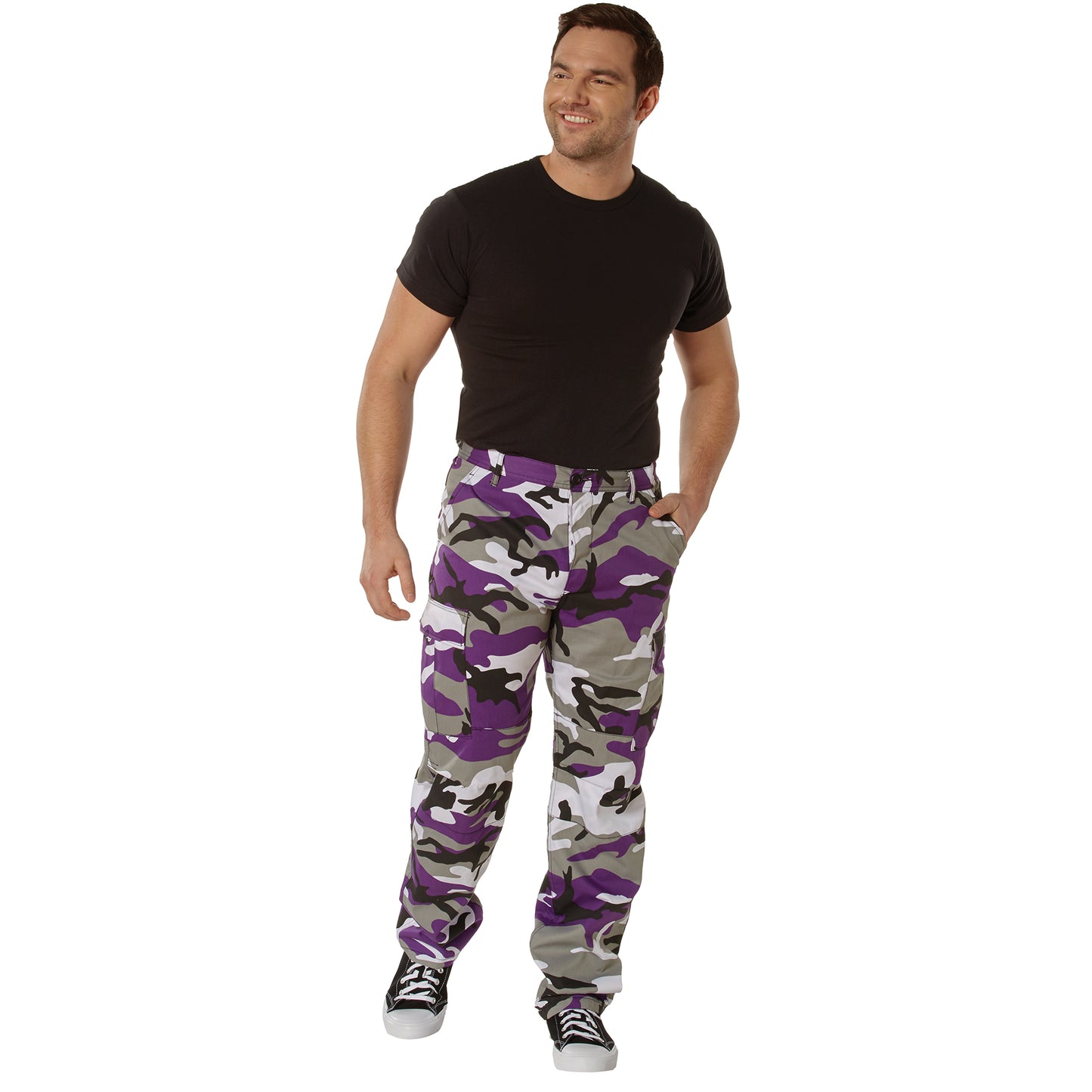 Rothco Color Camo Tactical BDU Pants - Ultra Violet Camo