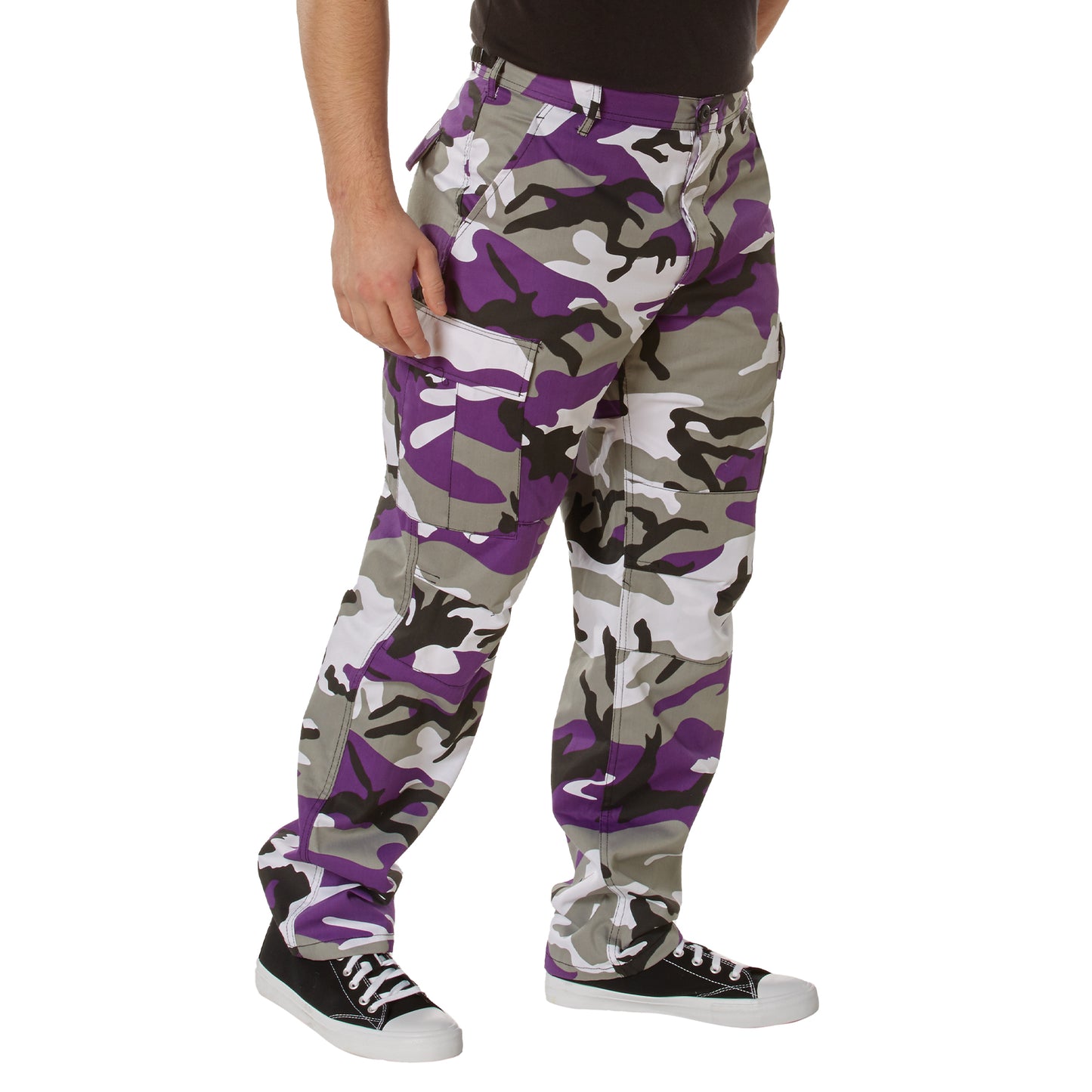 Rothco Color Camo Tactical BDU Pants - Ultra Violet Camo