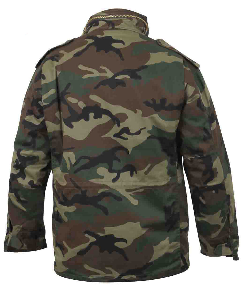 Rothco Camo M-65 Field Jacket With Liner - Woodland Camo