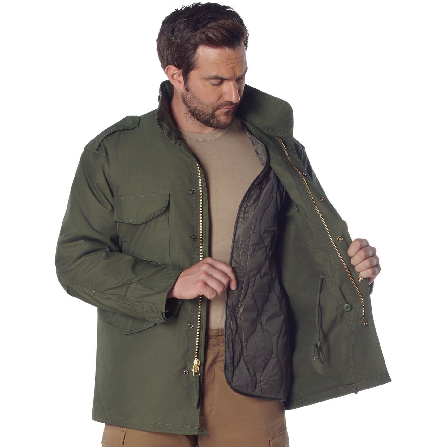 Rothco M-65 Field Jacket With Liner - Olive Drab