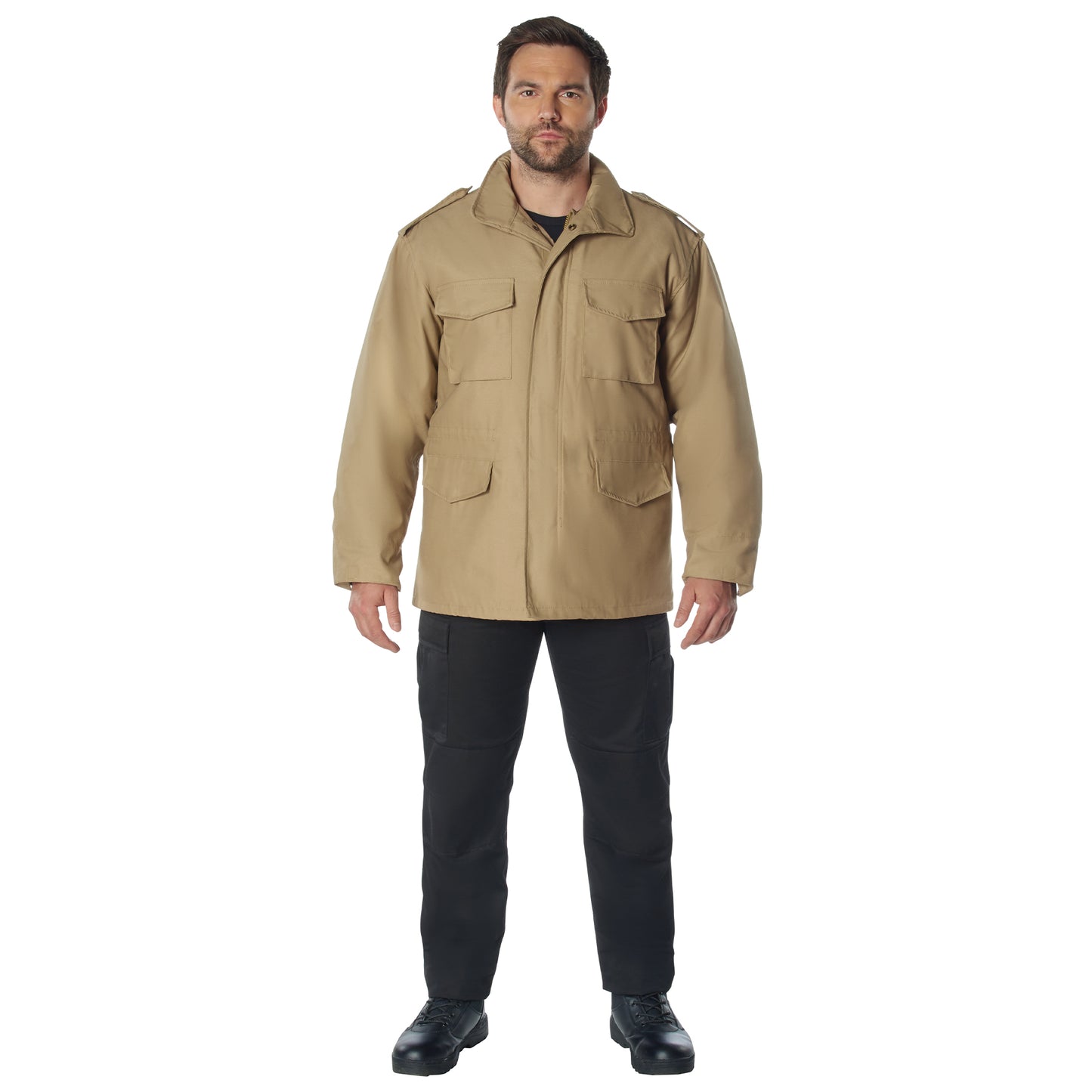 Rothco M-65 Field Jacket With Liner - Khaki