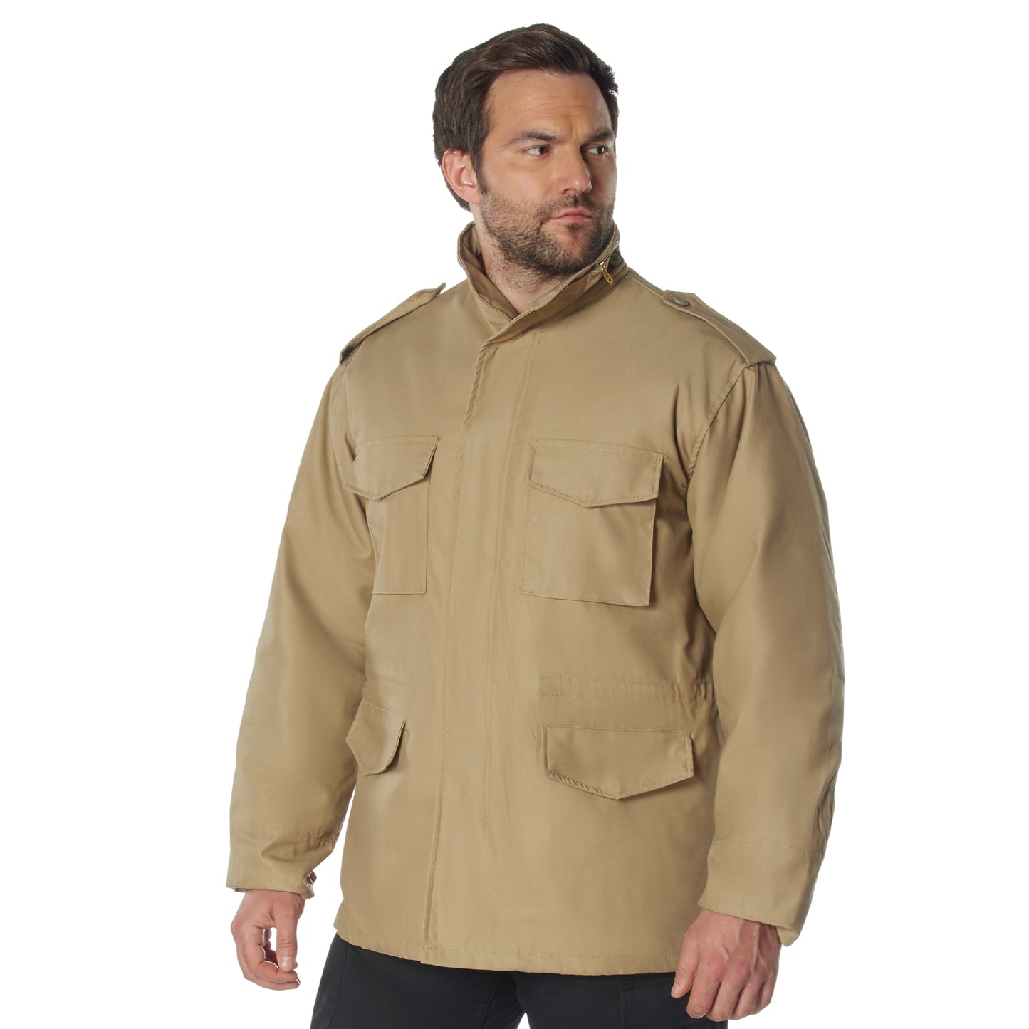 Rothco M-65 Field Jacket With Liner - Khaki