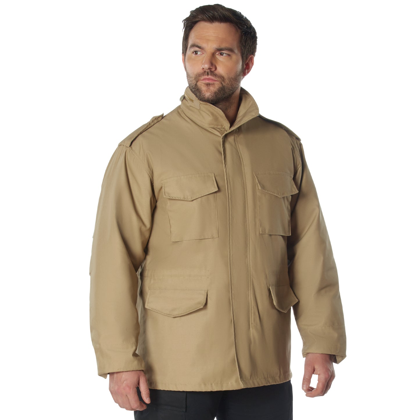Rothco M-65 Field Jacket With Liner - Khaki