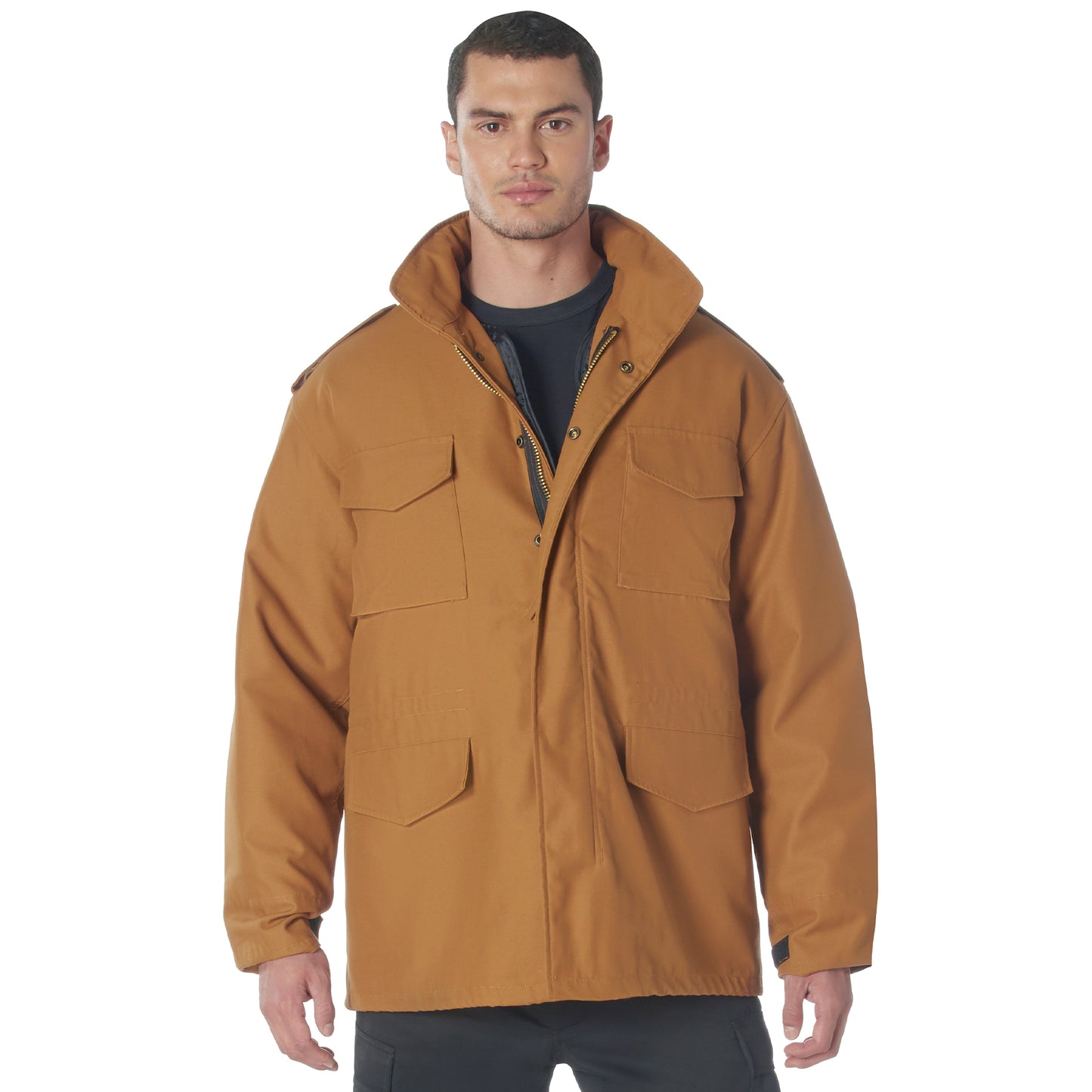 Rothco M-65 Field Jacket With Liner - Work Brown