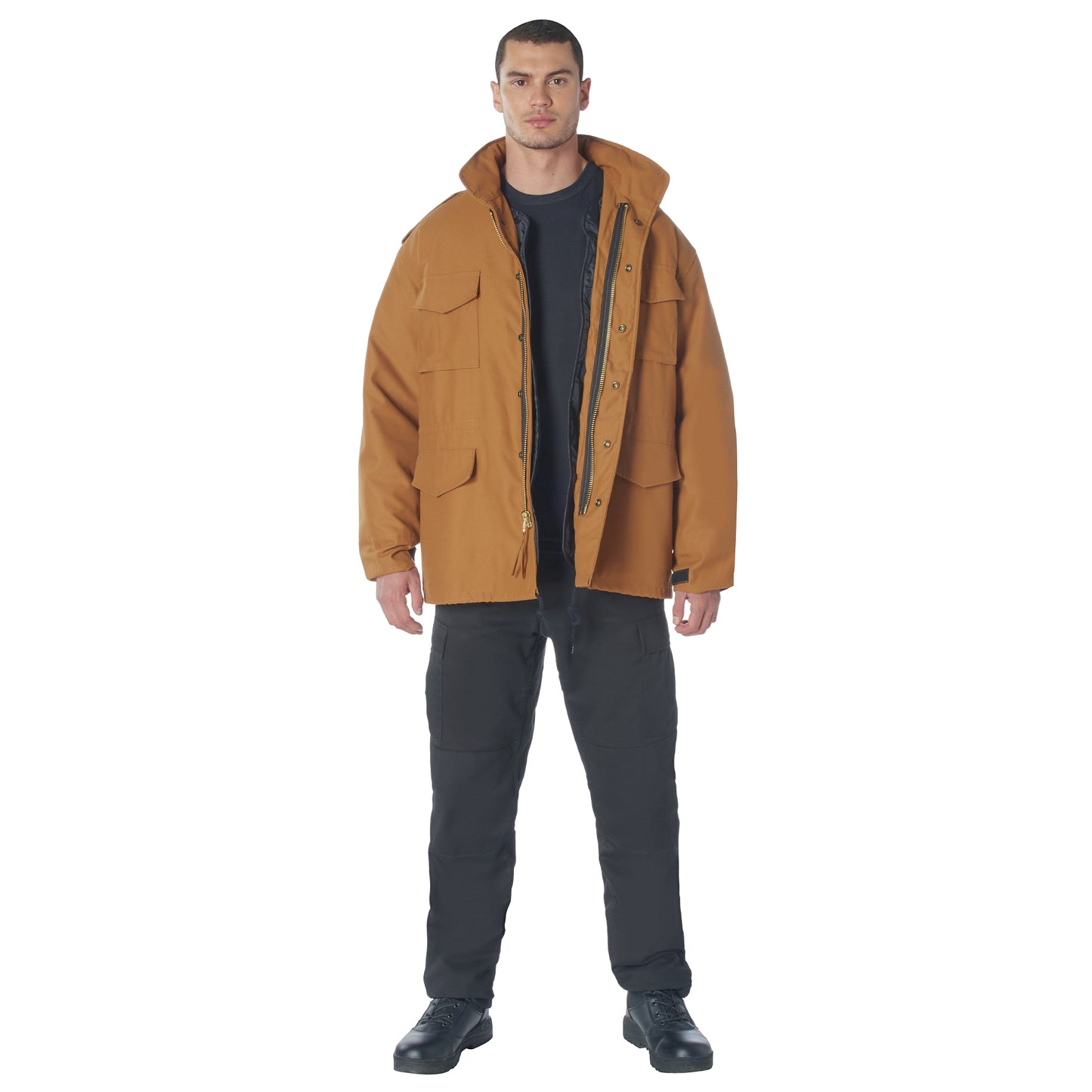 Rothco M-65 Field Jacket With Liner - Work Brown