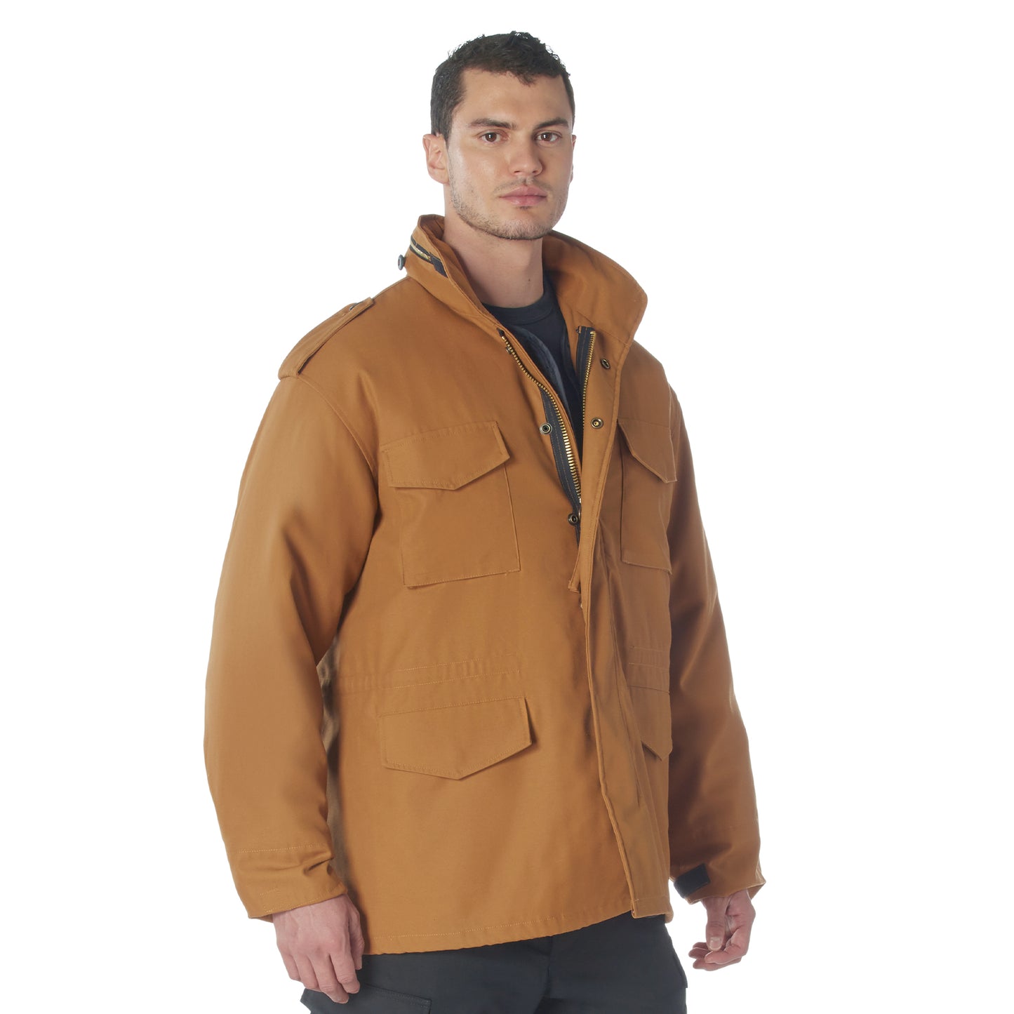 Rothco M-65 Field Jacket With Liner - Work Brown
