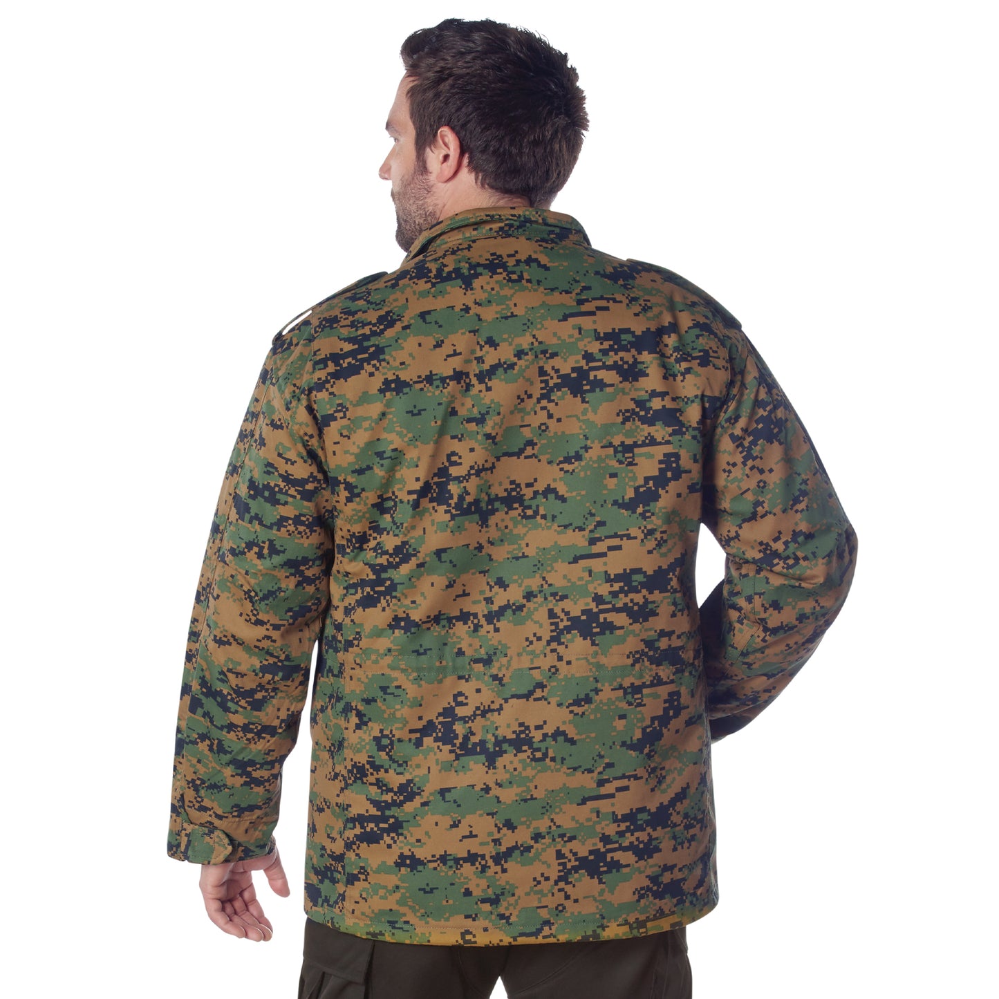 Rothco Camo M-65 Field Jacket - Woodland Digital Camo