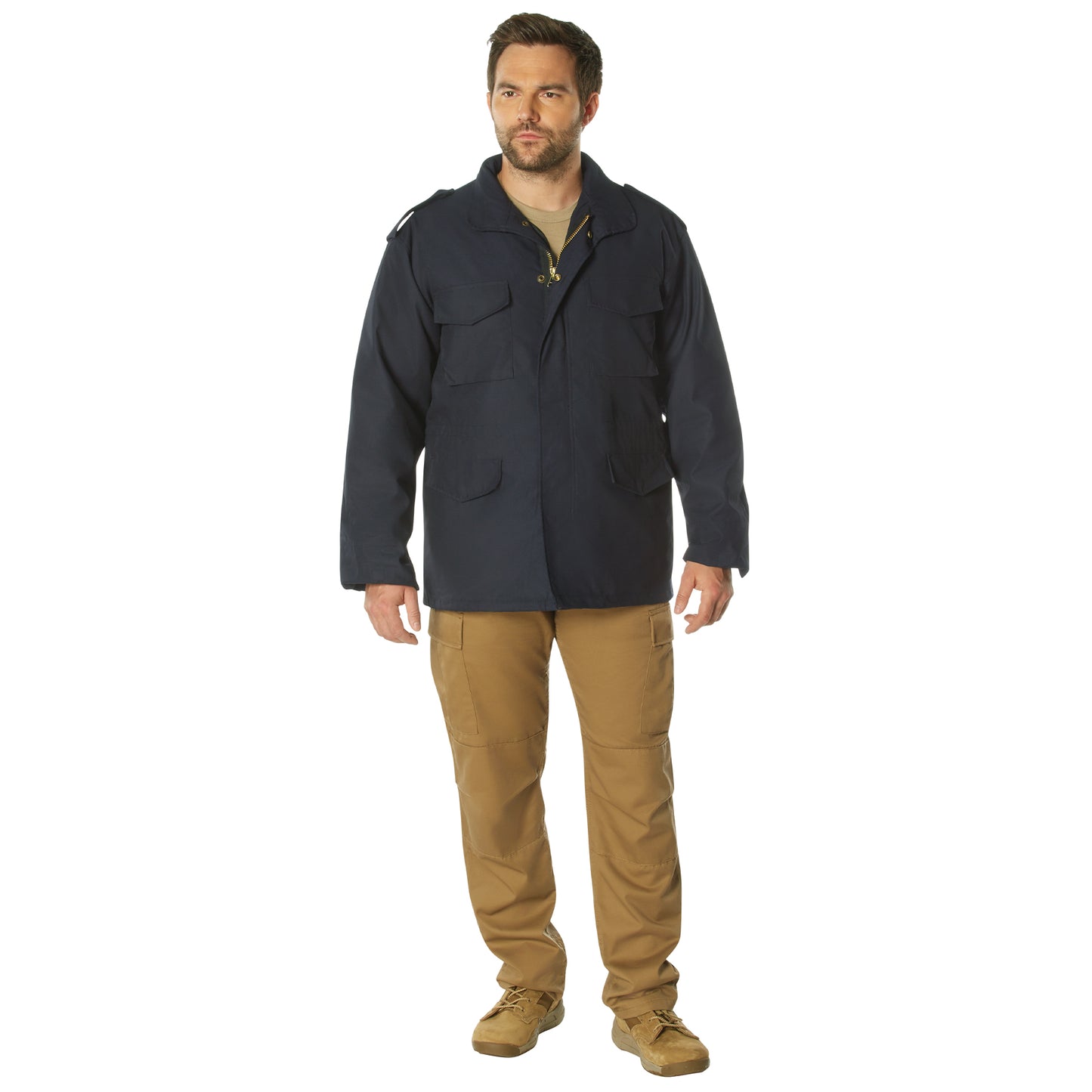 Rothco M-65 Field Jacket With Liner - Midnight Navy Blue