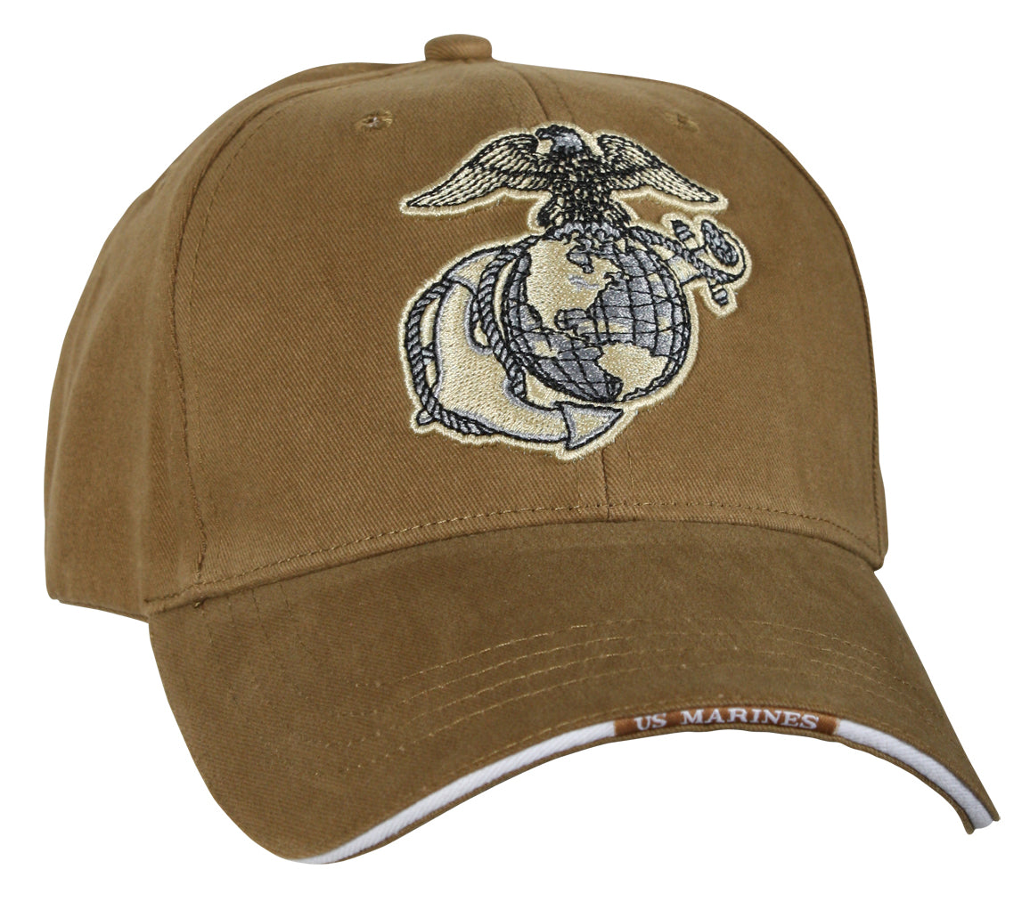 Rothco Deluxe Eagle, Globe & Anchor Low Profile USMC Marines Cap