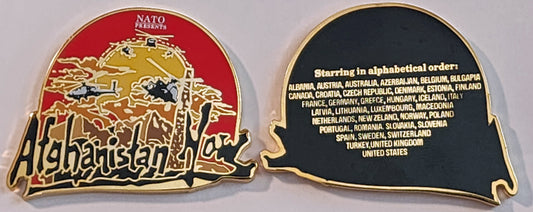 Afghanistan Now Military Challenge Coin Operation Enduring Freedom Apache