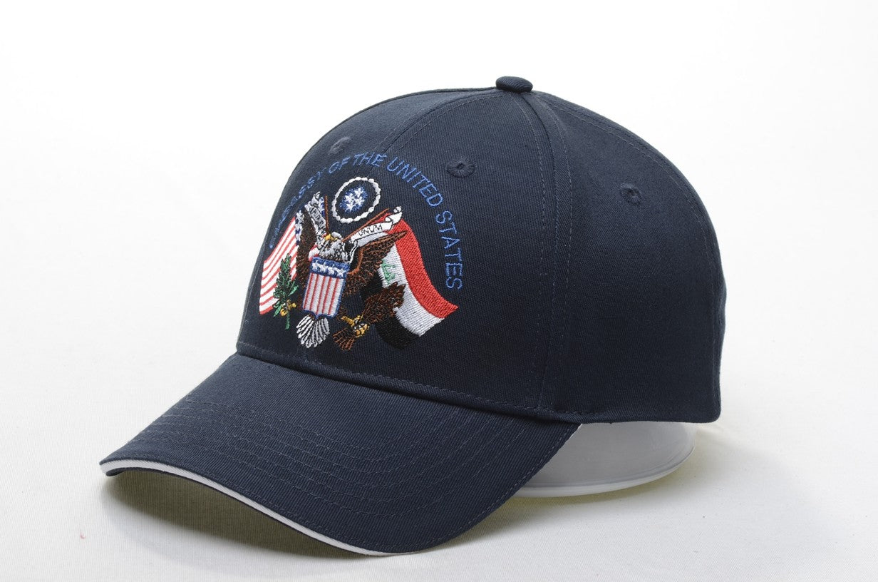 US Embassy Baghdad Iraq Baseball Cap