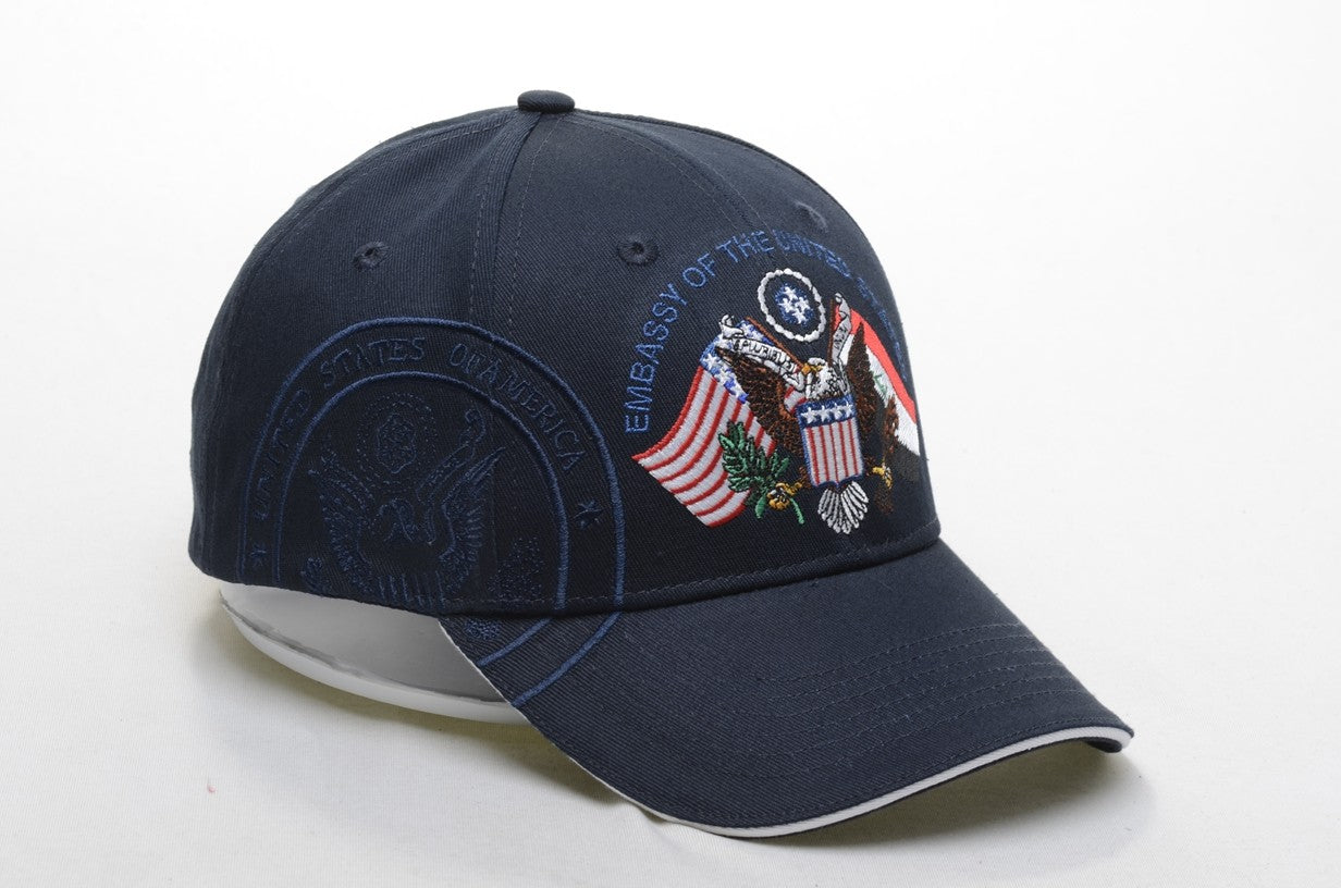 US Embassy Baghdad Iraq Baseball Cap