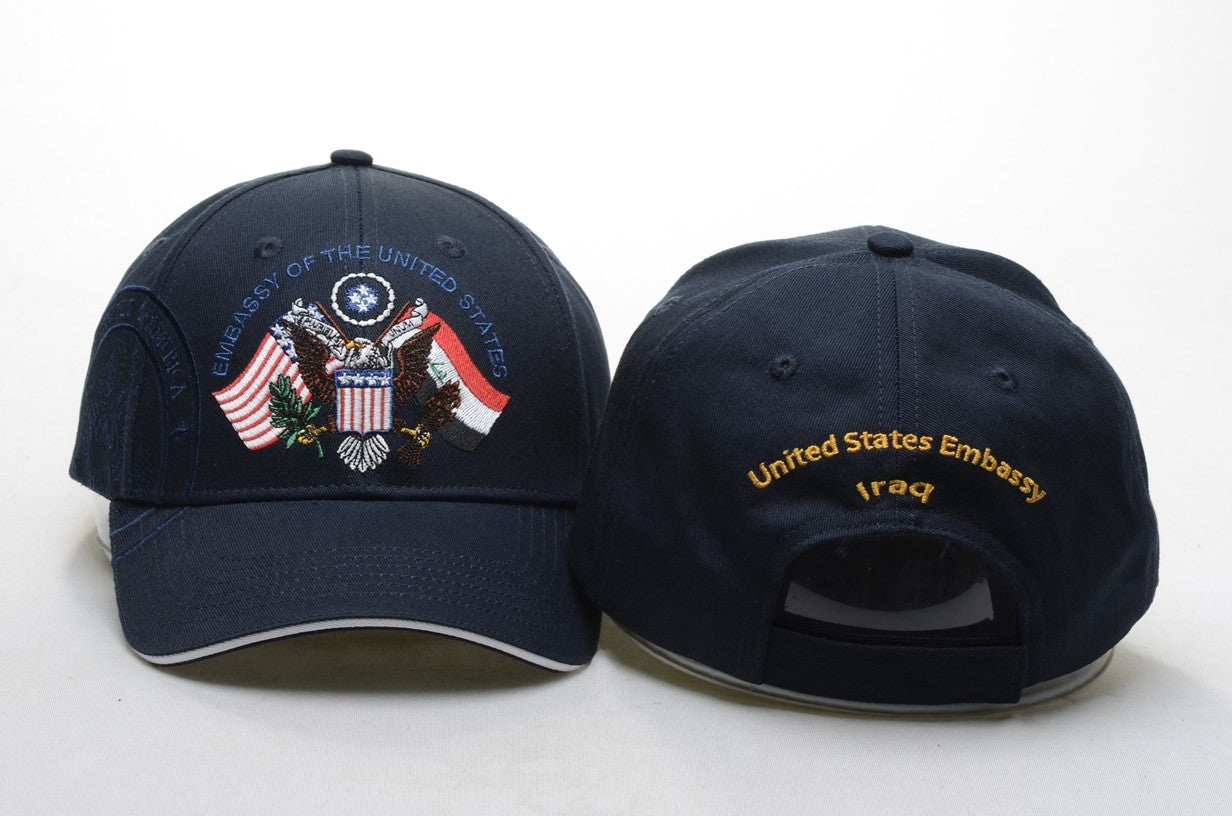US Embassy Baghdad Iraq Baseball Cap