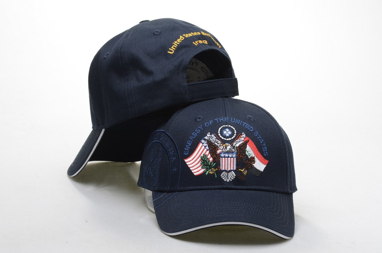 US Embassy Baghdad Iraq Baseball Cap