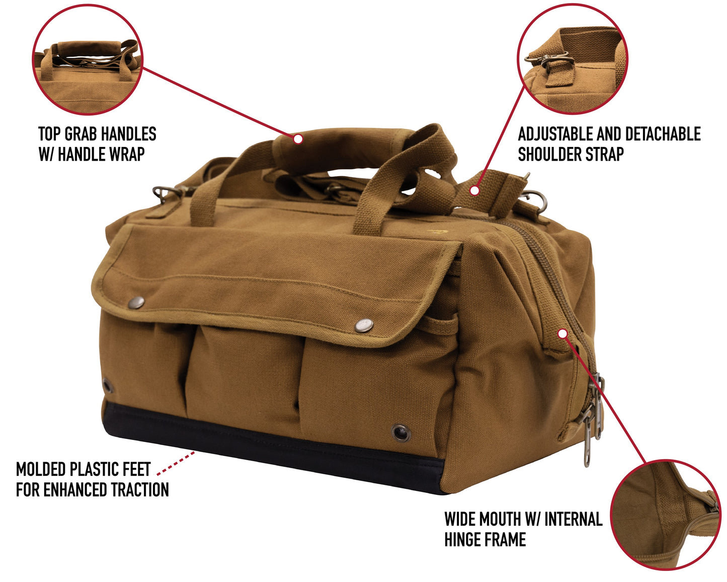 Rothco Renovator Canvas Tool Bag