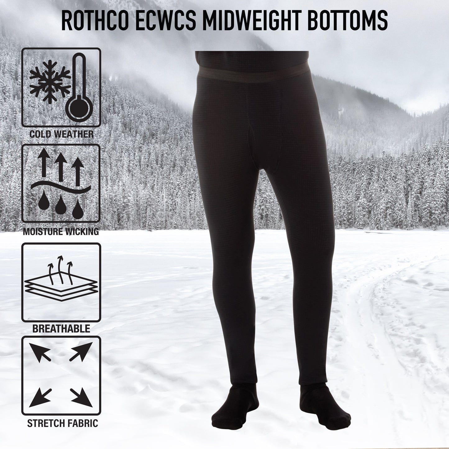 Rothco ECWCS Gen III Mid-Weight Underwear - Level 2