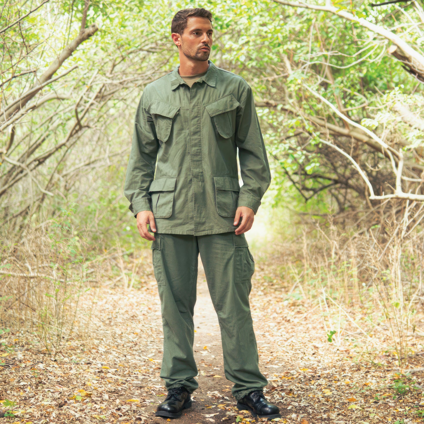Rothco Vintage Vietnam Fatigue Shirt Rip Stop