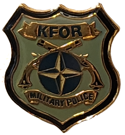 Military Police Pin KFOR Nato Kosovo Pins