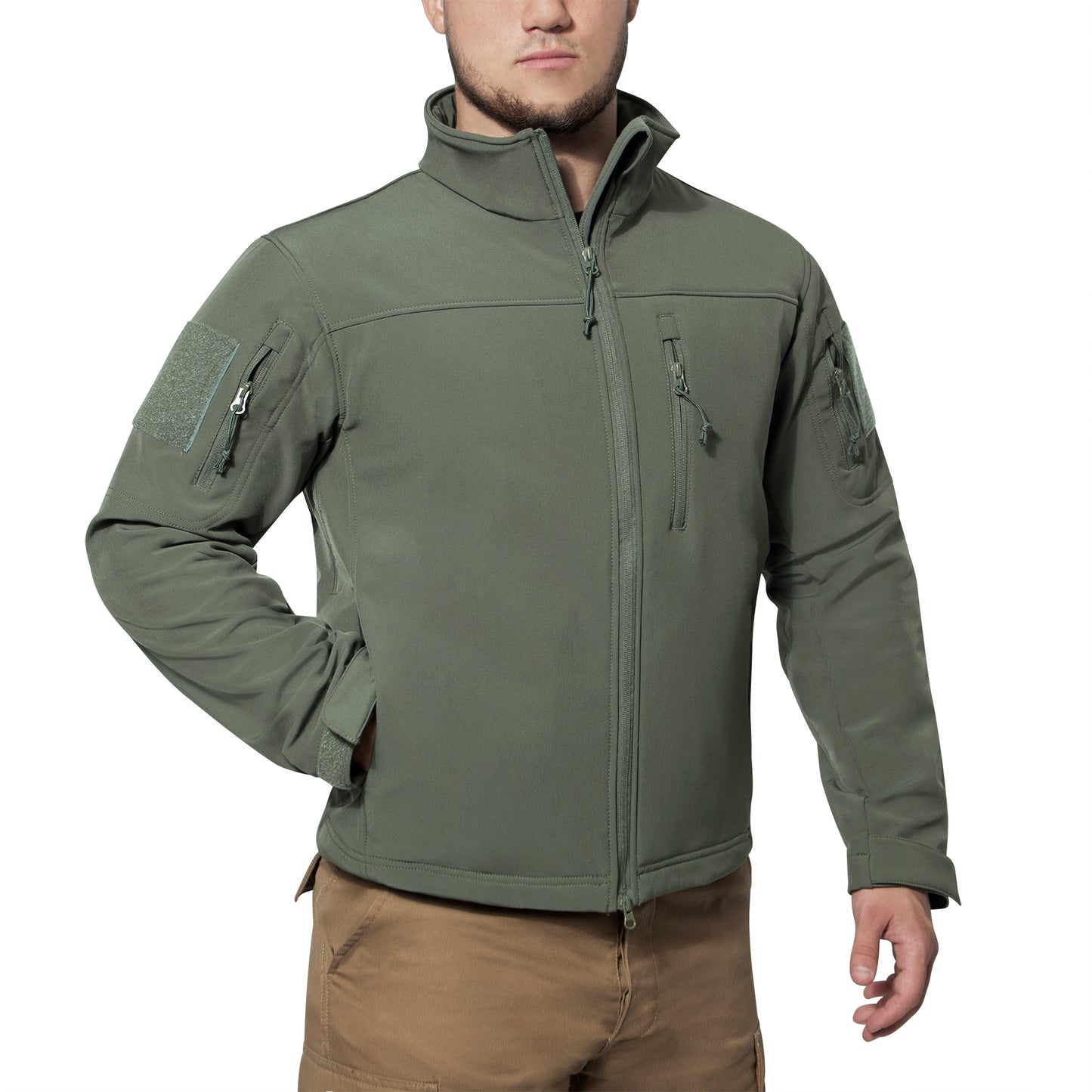 Rothco Stealth Ops Soft Shell Tactical Jacket - Olive Drab