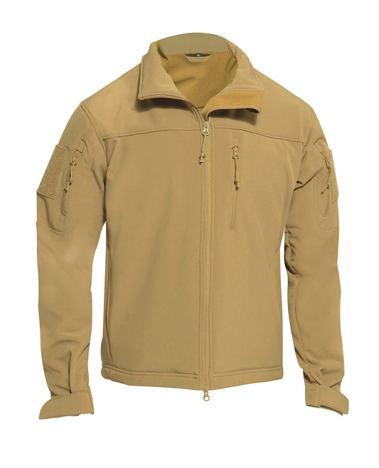 Rothco Stealth Ops Soft Shell Tactical Jacket - Coyote Brown