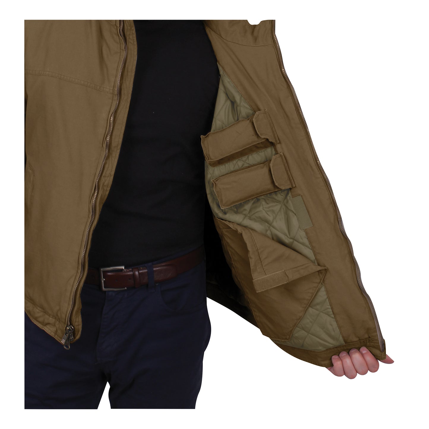 Rothco Concealed Carry 3 Season Jacket - Coyote Brown