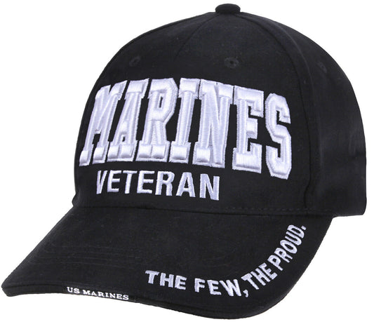 Rothco Deluxe Low Profile Veteran Cap - USMC Marines