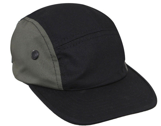 Rothco 5 Panel Military Street Cap - Olive Drab/Black